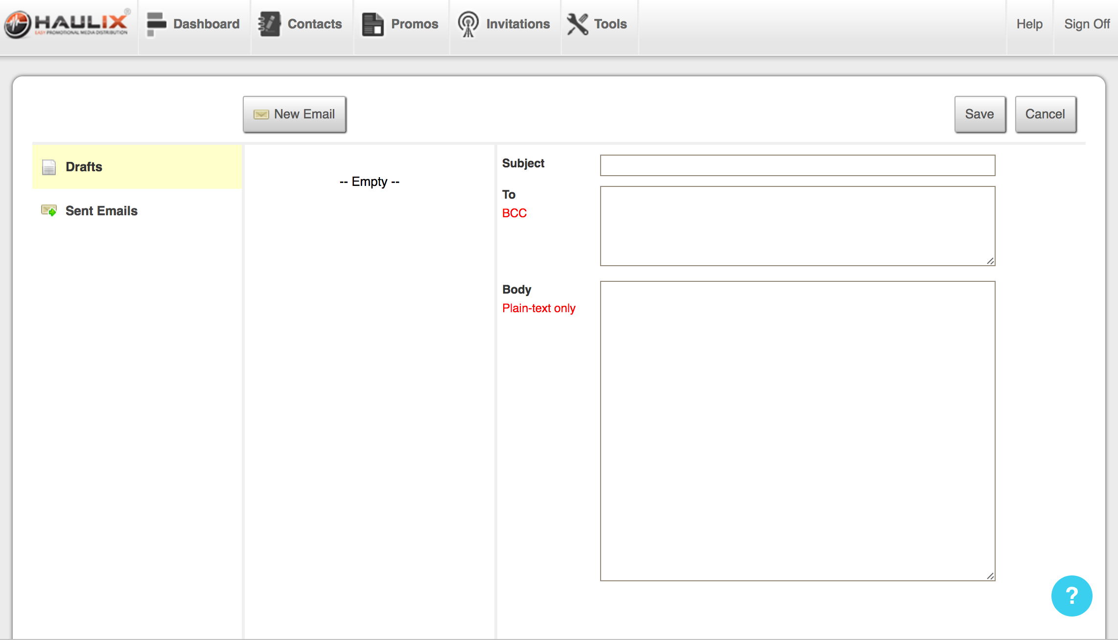 Tools - Quick Emails
